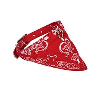 DOOGY FASHION - Collier chien tissu rouge Doogy Gamme Plage Taille : T2