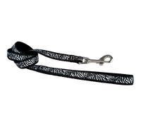 DOOGY FASHION - Laisse nylon savane zébra blanc Taille : T1