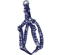 Doogy Harnais Baudrier pour Chien Bleu Taille S 25-45 cm x 10 mm