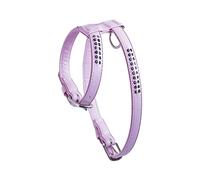 Doogy Harnais Glamorous 2 Rangs pour Chien Rose 35-55 cm x 2 cm