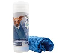 DOOGY - Serviette rafraichissante bleue