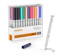 DOOHALO Lot de 36 stylos de sublimation pour Cricut Maker 3/Maker/Explore 3/Air 2/Air, 36 marqueurs à pointe fine, pointe 1.0, outils de dessin pour bricolage, travail, écriture, dessin