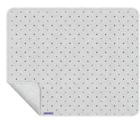 Dooky - Couverture 100 % coton 70 x 85 cm - Petit Rois Gris