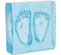 Dooky Crystal Memories DeLuxe 3D Frame Handprint & Footprint kit empreintes bébés 1 pcs