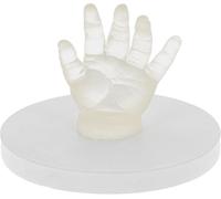 Dooky Crystal Memories Kit d'empreintes de main et de pied 3D pour bébé - Kit d'empreintes de main 3D - Kit d'empreintes de main de bébé - Cadeaux personnalisés