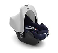 Dooky Hoody, pare-soleil pour siège auto ou poussette (avec protection UV 40+, groupe d'âge 0+, convient à la plupart des marques, lavable), Gris
