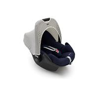 Dooky Hoody, Pare-soleil/protection solaire pour siège-auto, poussette et buggy (avec protection UV optimale 40+, tous âges 0+, convient à la plupart des marques, lavable), San Marino