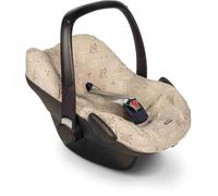 Dooky – Housse siège auto enfant – Universelle Taille 0+ – Feuilles romantiques – Noir