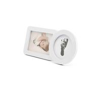 Dooky Inkless Photo Frame Baby Set avec cadre photo et empreintes (empreintes de mains et de pieds sans contact et sans encre, les bébés et les parents, idée cadeau)