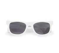 Original Dooky Santorini Lunettes de soleil pour enfants, protection bébé (pour jeunes enfants et bébés, protection UV-A & UV-B, verre incassable avec bande réglable & amovible), white