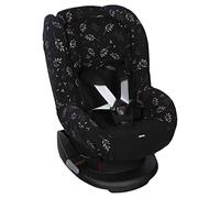 Seat cover group 1 Romantic Leaves Black