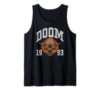 DOOM 1993 Lost Soul Pixelated Skull Retro Video Game Débardeur