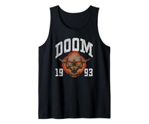DOOM 1993 Lost Soul Pixelated Skull Retro Video Game Débardeur