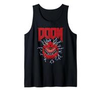 Doom Cacodemon with Lightning Distressed Video Game Débardeur