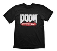 DOOM Eternal - Logo Homme T-Shirt Manches Courtes Noir XXL, 100% Coton, Regular/Coupe Standard