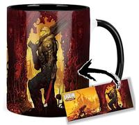 Doom Eternal Tasse Ceramique Intérieure et Poignée Noire Mug