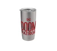 Doom Patrol Main Title Logo Gobelet isotherme en acier inoxydable double paroi