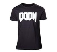 DOOM T-Shirt -M- Logo, schwarz [import allemand]