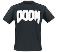 DOOM T-Shirt -XXL- Logo, schwarz [import allemand]