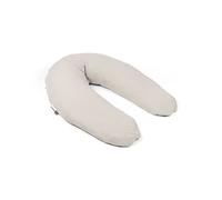 doomoo Basics - Comfy Big Tetra Almond Coussin de Grossesse Multi-Usages - Grand Coussin d’Allaitement et de Maternité - pour Dormir, Allaiter et se Relaxer - Rempli de Microbilles (Tetra Almond)
