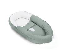 doomoo Cocoon Réducteur Nouveau-né, Ultra Confortable, Evolutif Dès la Naissance à 3 Mois, Tissu Doux & Respirant, Tetra Green
