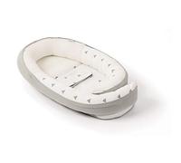 doomoo Cocoon Réducteur nouveau-né, Ultra Confortable, Evolutif Dès la Naissance à 8 mois, Tissu Doux & Respirant, Gris