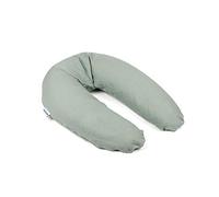 doomoo Coussin de Grossesse & Coussin Allaitement Comfy Big Tetra Green - Ultra Confort pour Dormir Pendant la Grossesse - Soulage Dos, Jambes et Ventre - Housse 100% Bio & Certifié Oeko-TEX, Vert