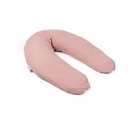 doomoo Coussin de Grossesse & Coussin Allaitement Comfy Big Tetra Pink - Ultra Confort pour Dormir Pendant la Grossesse - Soulage Dos, Jambes et Ventre - Housse 100% Bio & Certifié Oeko-TEX, Rose
