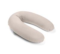 doomoo Coussin de Grossesse & Coussin Allaitement - Ultra Confort pour Dormir Pendant la Grossesse - Soulage Dos, Jambes et Ventre - Housse Tissu Bio & Oeko-Tex, Corduroy Sand