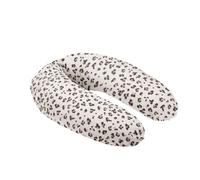 Doomoo Coussin grossesse/allaitement Buddy – Confort soulage dos/jambes/ventre – Leopard Cream
