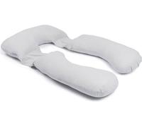 doomoo Coussin de Grossesse et Coussin d'Allaitement Maxxy - Format XXL - Ultra Confortable, Gris