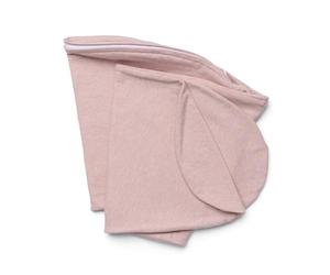 doomoo Housse de Coussin de Grossesse et d'allaitement Buddy - Tissu Ultra Doux, Bio, Oeko-tex et Extensible, Chiné Pink