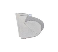 doomoo Housse de coussin Grossesse et Allaitement Buddy Classic Grey - OekoTex - Made In Europe