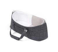 doomoo Nid bébé Nest & Go - Couffin transportable et sécurisé - Nomade et Facile à Transporter - Très Confortable - Coton Organique & Ultra Doux, Gris