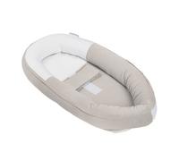 Doomoo Réducteur de Lit bébé Cocoon, Evolutif & Respirant, Jersey Sand