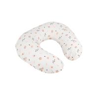 doomoo Softy Coussin d'allaitement à microbilles,150 cm - Motif Pêches | Ergonomique - Housse Coton Bio Doux OEKO-TEX, Amovible & Lavable - Accessoire Maternité & Cadeau Jeunes Mamans