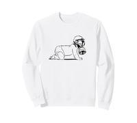 Doomsday Armageddon Apocalypse Masque à gaz Sweatshirt