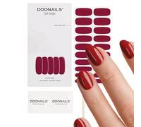 DOONAILS - Feuilles Gel Love Paris - 20 bandelettes de gel UV en 9 tailles avec extra-longueur - Films ongles autocollants & durcissant aux UV - Autocollants ongles avec jusqu'à 14 jours de tenue