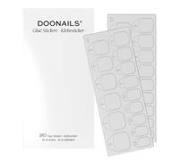 Doonails - Glue Sticker Ongles autocollants - 180 pièces de stickers adhésifs en 15 tailles - Colle double face pour ongles artificiels, Press On Nails & Tips - Autocollants avec super adhérence