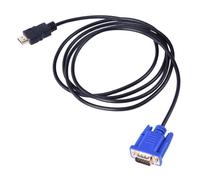 DOONJIEY câble convertisseur haute résolution Transmission rapide Plug Play HDMI mâle vers VGA 1080P mâle PVC adaptateur vidéo cordon pour ordinateur portable-10M