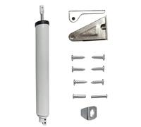 Door Automatic Closer - Aviation Aluminum Alloy 50-90cm Adjustable Fit | Quiet Self Closing Door Closure Mechanism with 100,000 Cycle Life | for Bedroom Bathroom Kitchen Dorm Apartment Wooden