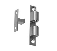 Door Ball Latches, Brass Double Roller, Door Ball Latch, Adjustable Tension Latch, Tension Roller Catch Latch, Easy To Use, Portable, Suitable for Cabinet Closet Furniture Door Bookshelf