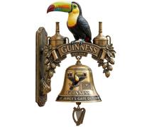 Door Bell - 250th American Patriotic Eagle Vintage Door Chime Decor | Rustic Hanging Bell 4th of July Decoration | Decorative Metal Entrance B́ell for Home Apartment Room Wall Garden Yard Porch