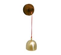 Door Bell Chime - Carillon de porte en métal vintage - Cloche autocollante - Classic Entry Alert | Coquille en bois pour portes d'affaires, cadeaux accrocheurs, horloge pour devanture de magasin et