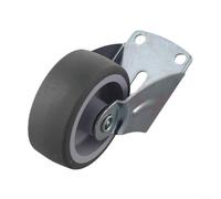 Door Bottom Support Wheel Steel Rubber 600lb Load Adjustable Door Droop Pulley Silent Rubber Wheel Steel Door Load Bearing Wheel for Cabinet Table Repair Door Support Wheel 60x50x20mm Anti-Sag (Gray)