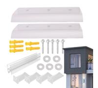 Door Canopy Awning, Heat Resistant Front Door, 40 x 100 cm, 15,74 x 39,37 pouces, étanche Window Protection Canopy, Strong Sun Rain Shield Design, Exterior Porch Doors Awning, for Home Garden Use