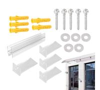 Door Canopy Awning, Heat Resistant Front Door, 40x100cm/15.74x39.37 inches, Waterproof Window Protection Canopy, Strong Sun Rain Shield Design, Exterior Porch Doors Awning, for Home Garden Use