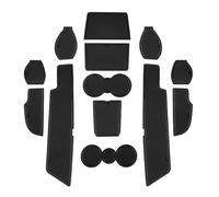 Door Groove Mat for Audi Q4 E-tron 2021-2025 Car Pads Auto Accessories Accessoires(Black)