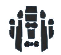 Door Groove Mat for Audi Q4 E-tron 2021-2025 Car Pads Auto Accessories Accessoires(Blue)