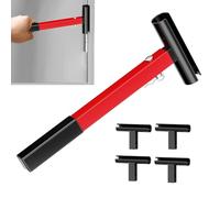 Door Hinge Adjustment Tool, 4 in 1 Gap Aligning Wrench Set, Heavy-Duty Steel Adjuster for Sliding Panels and Hinges, Ideal for Garage, Commercial Doors, Hotel Rooms, Kitchen, and Closet Use